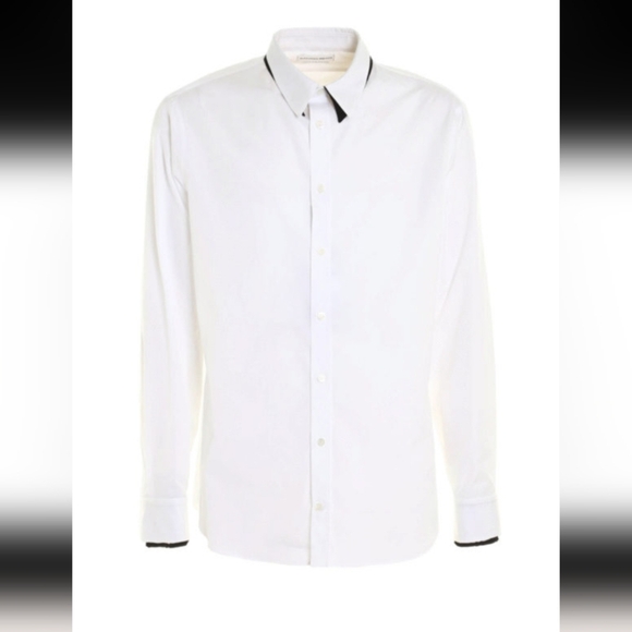 Alexander Mcqueen Double collar and cuff shirt